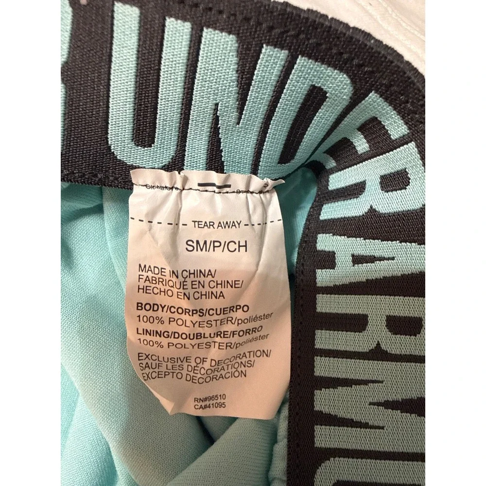 Adidas & Under Armour Women's‎ Athletic Shorts in Pink/Gray Teal/ Gray Small